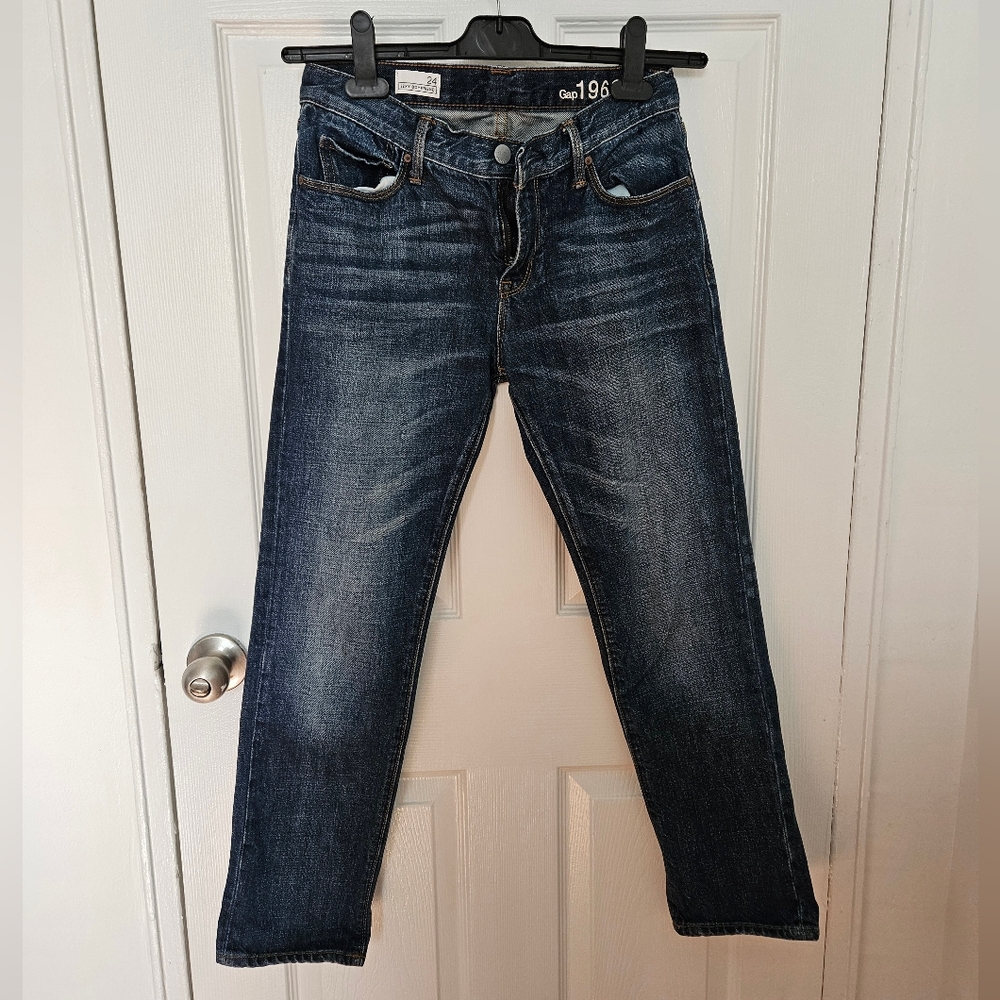 GAP bootcut boyfriend denim jeans